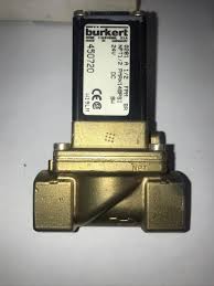 Burkert 134337 – G2, 2/2 Brass Solenoid Valve with Servo-Diaphragm - Product image